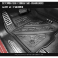 Front and Rear Floor Liner Set