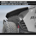 Racer High Top Fender Flare Set  w/Mud Flaps & DRLs