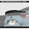 Rear Deck Spoiler Glossy Black