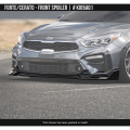 Front Spoiler with Integrated Splitter