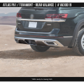 Rear Valance with Cavity for Towing Hitch